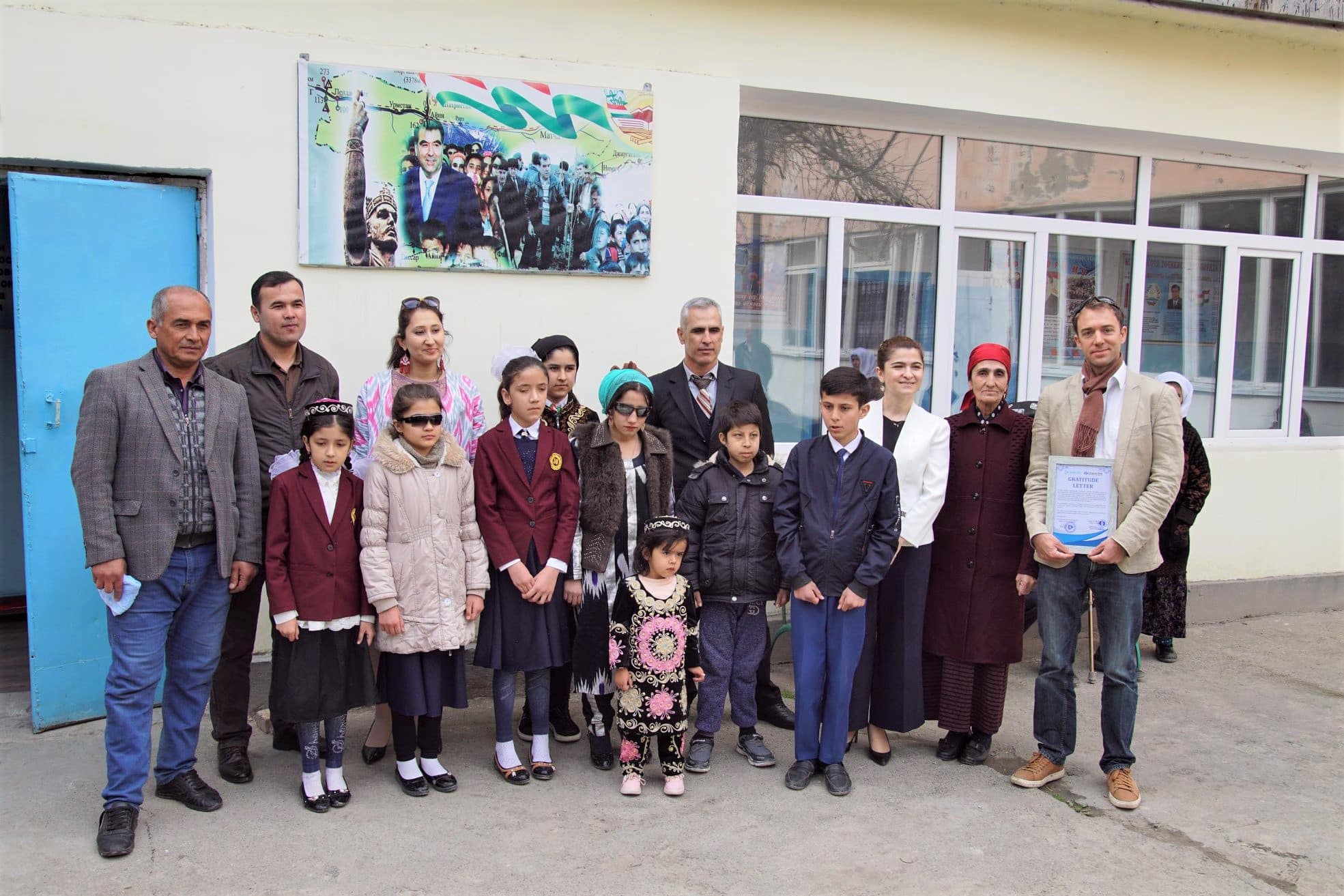 Geres contributes to the thermal renovation of a school for the blind Students in Tajikistan