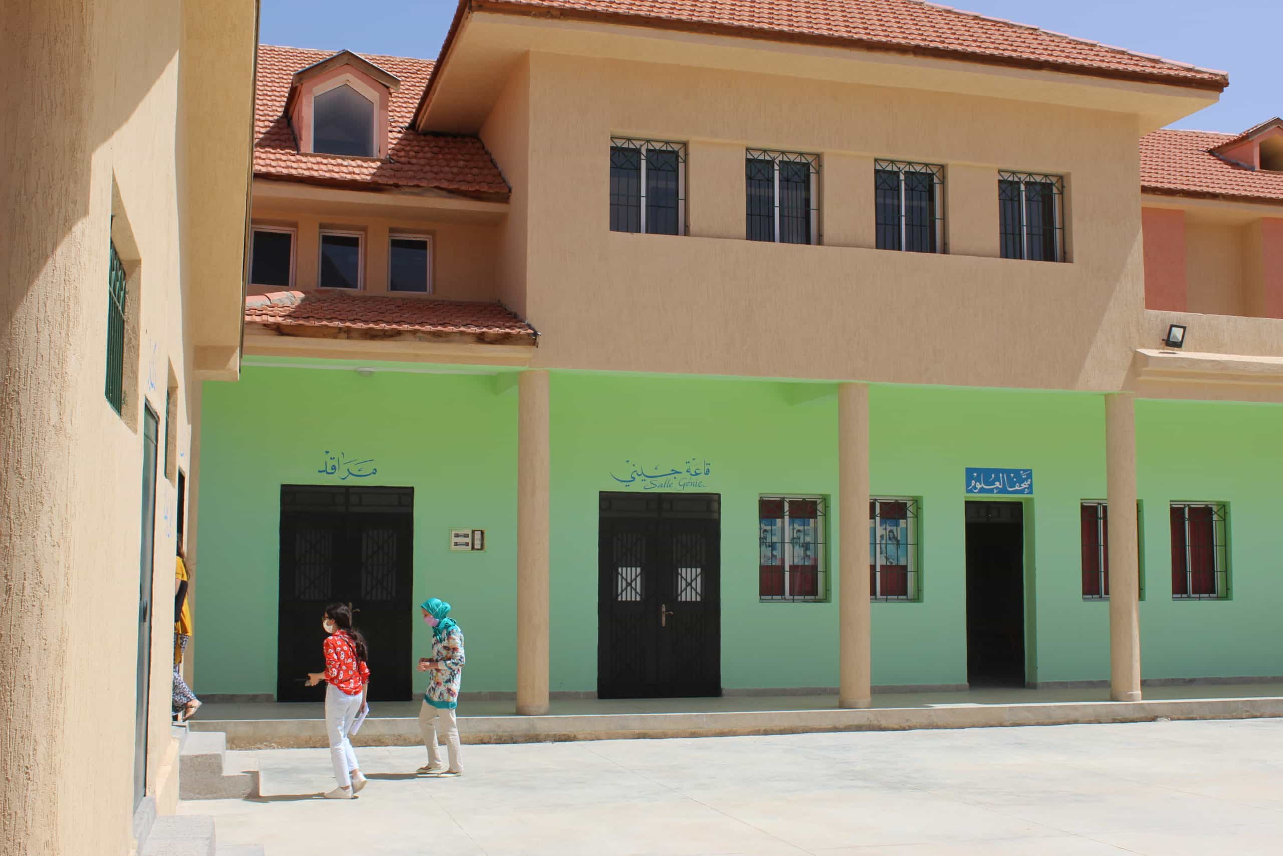 Visite école Midelt Geres rénovation énergétique