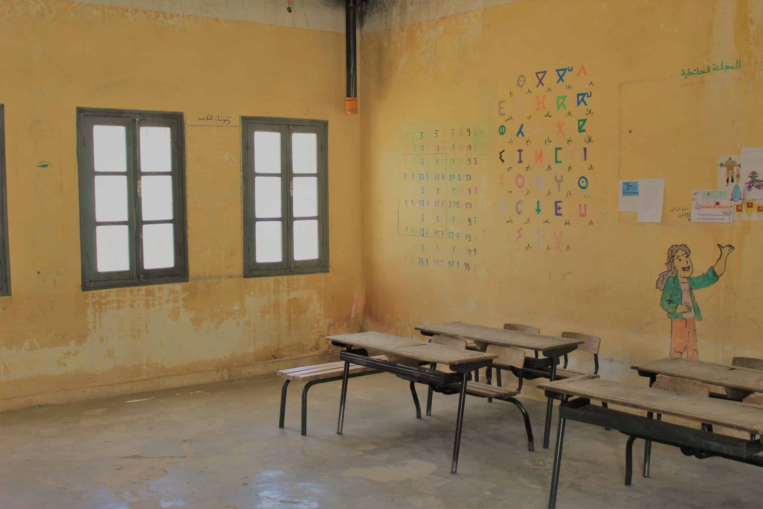 Classroom visit to the province of Midelt in Morocco