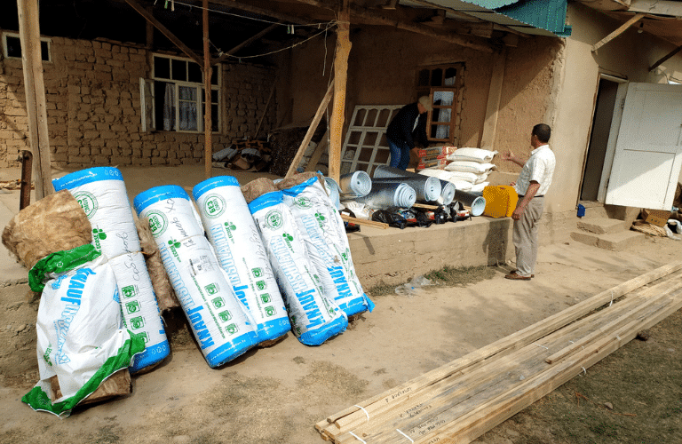 Energy retrofitting vulnerable households Tajikistan covid19