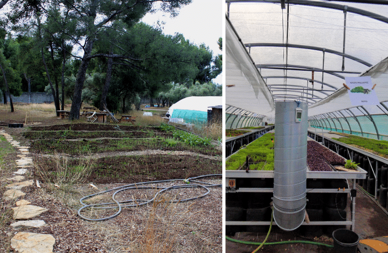 Serre bioclimatique France marseille jardin pédagogique Paysan Urbain