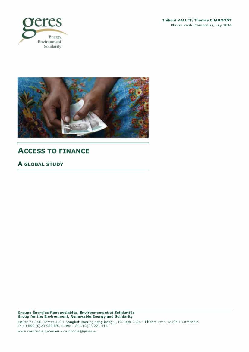 access-to-finance_geres_july2014