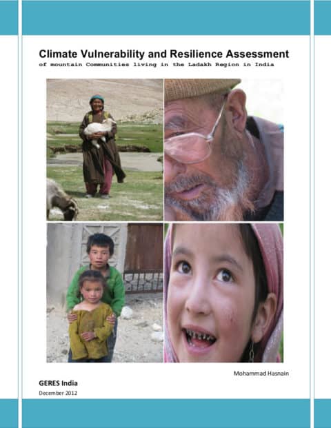 Climate Vulnerability and Resilience of Ladakh Communities - Geres