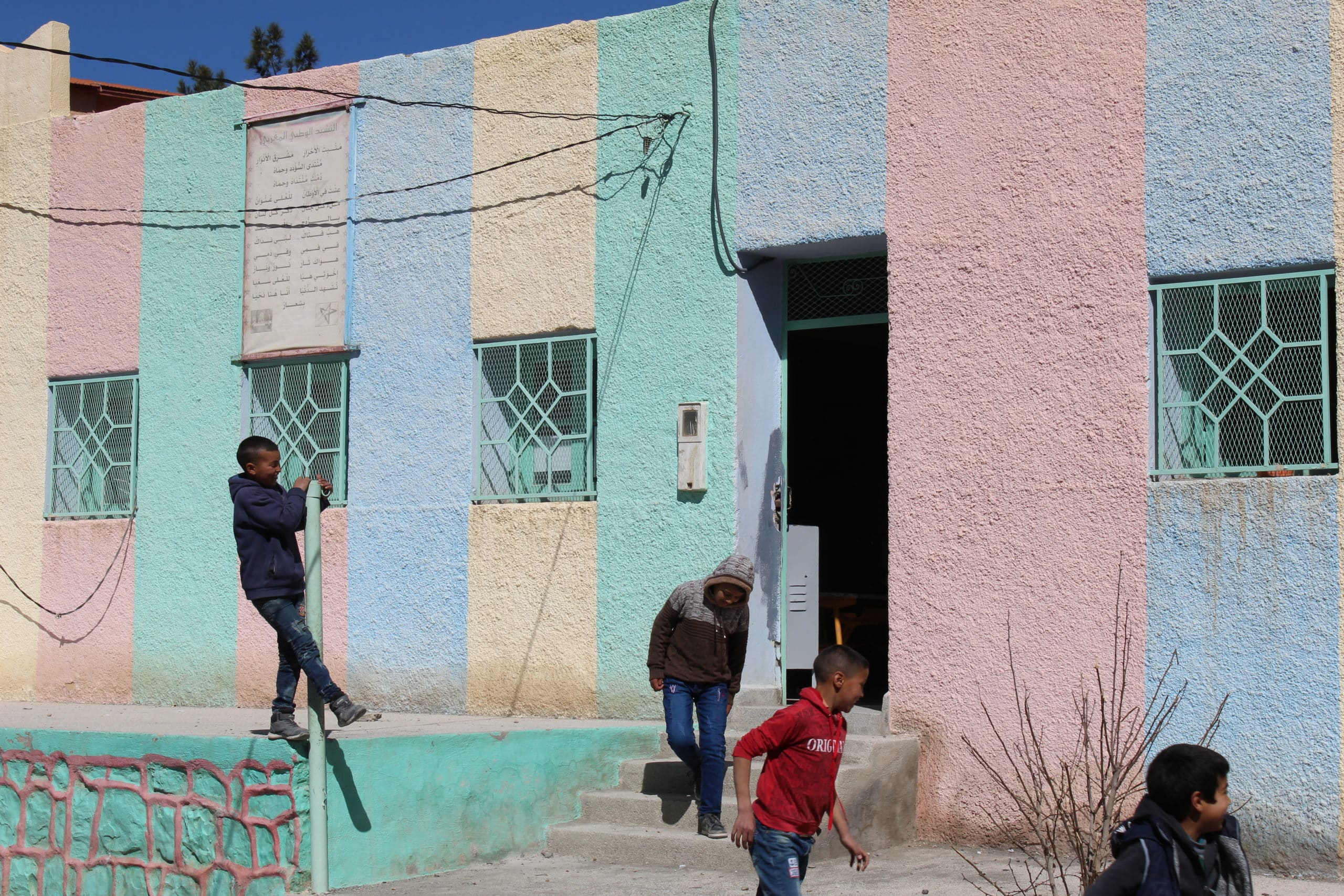 Construction et rénovation énergétique école Outerbat Maroc