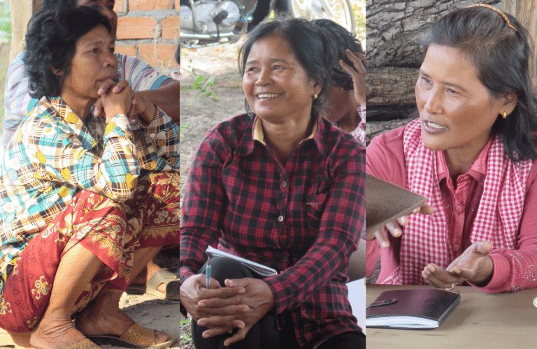 Témoignages femmes cambodge changement climatique