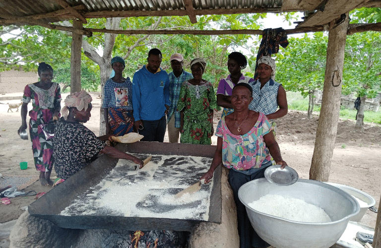 Femmes transformatrices de produits agroalimentaires territoire des collines bénin