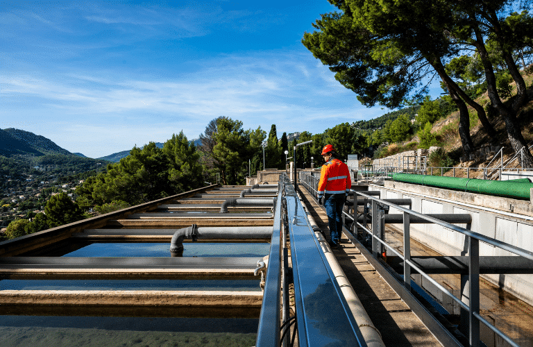 Veolia parle de son partenariat avec tugères Geres