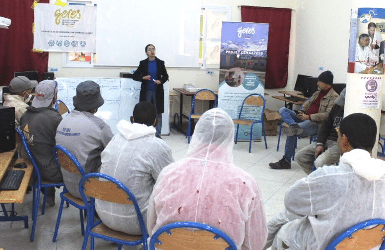 Formations théoriques des artisans à l'isolation thermique - CEMAATERR Maroc