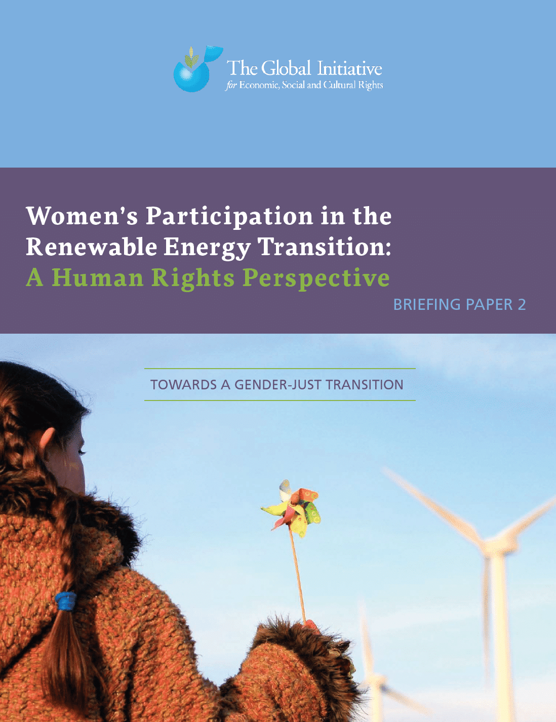 Study about women's participation in the renewable Energy transition