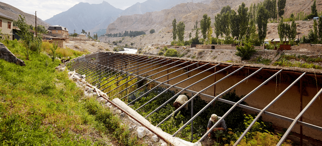 In Tajikistan, Geres is working to ensure greater resilience and better living conditions for rural communities