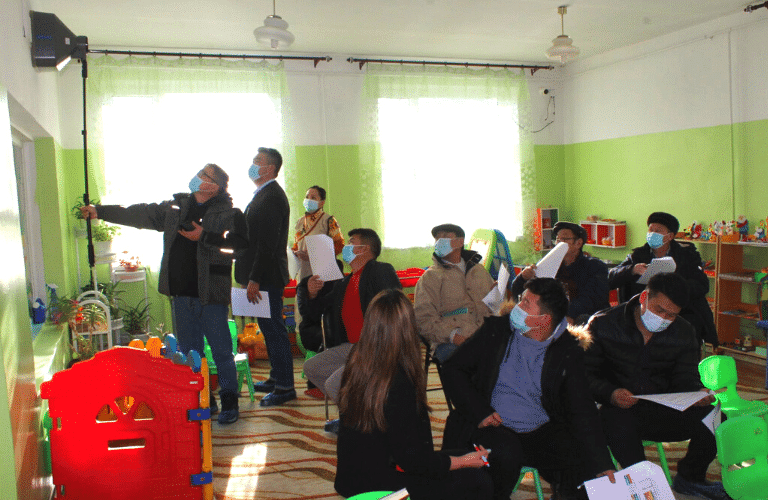 Audit énergétique d'une crèche de la province d'Arkhangai en Mongolie