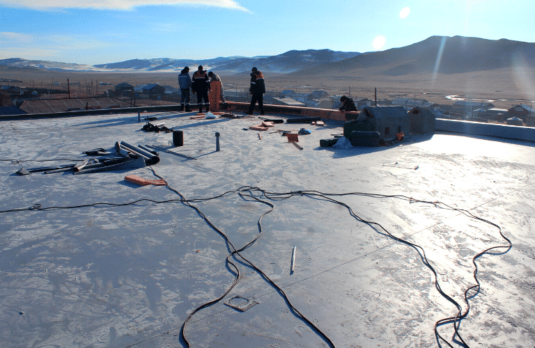 Rénovation d'une crèche de la province d'Arkhangai en Mongolie