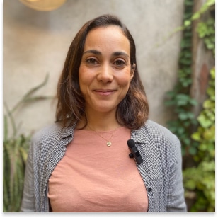 Coralie Abraham, bénévole au Geres