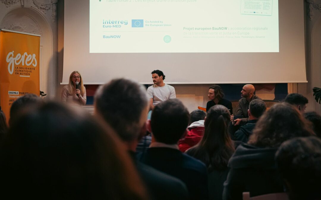 BauNOW à Marseille : deux jours de rencontre entre acteurs européens pour dynamiser les initiatives locales de transition verte et juste en Méditerranée